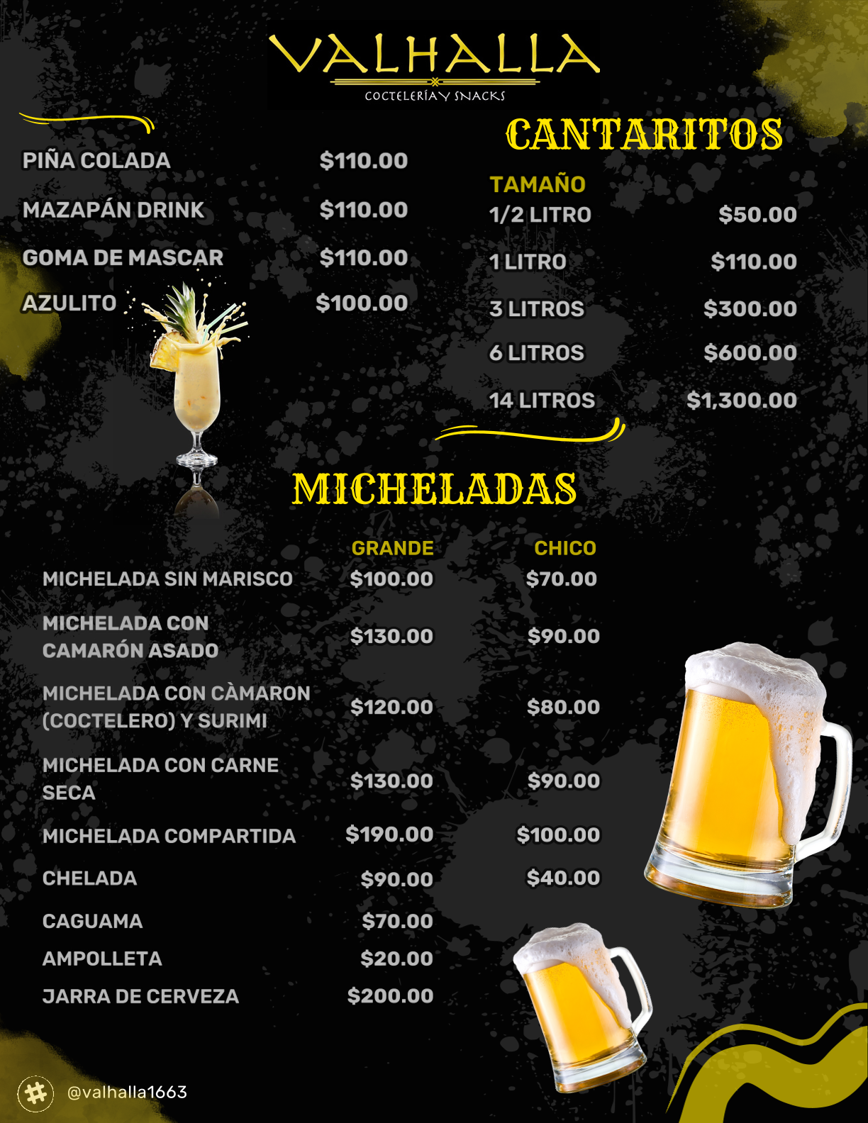 Menú Página 2